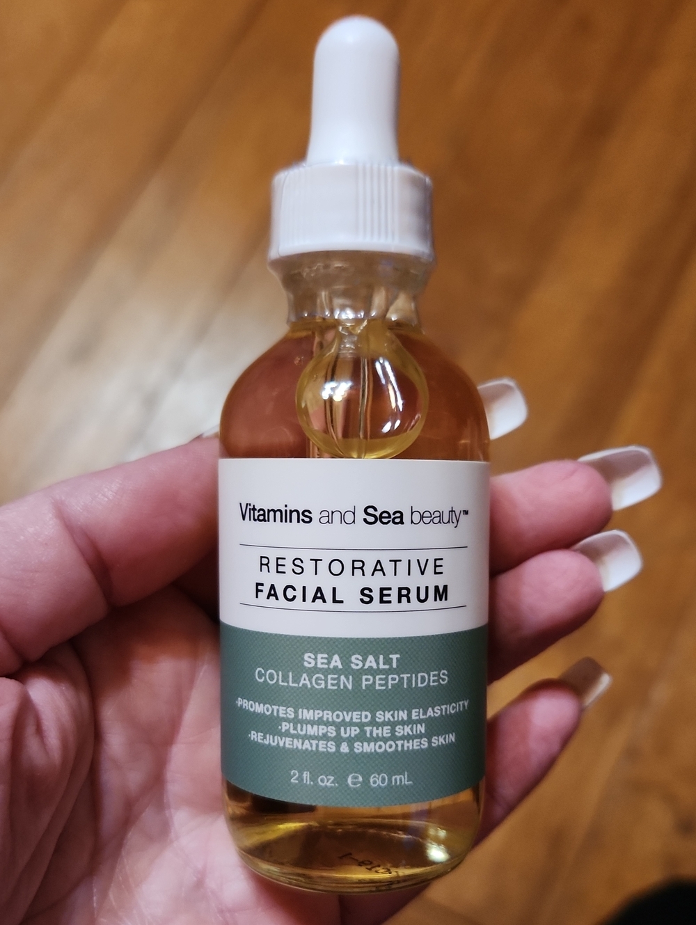 Vitamins and Sea Beauty Restorative Facial Serum - Sea Salt (Green)